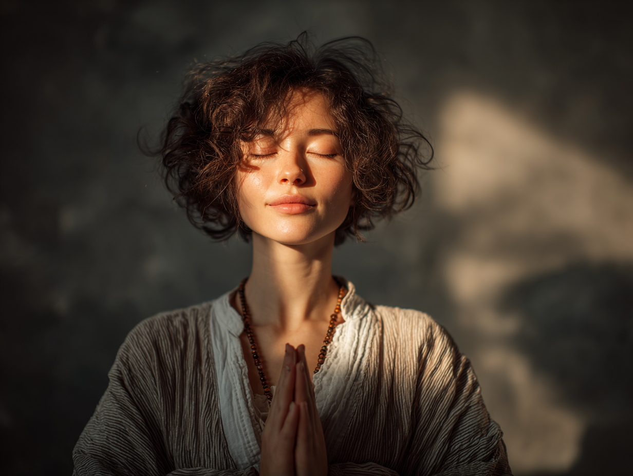 Jóga gyakorlás természetes környezetben